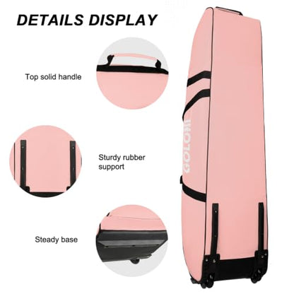 Goloni Golf Travel Bag, Golf Club Travel Bag for Airlines - color: Pink