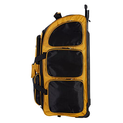 Travelers Club Xpedition 30 Inch Multi-Pocket Upright Rolling Duffel Bag - color: 애로우우드