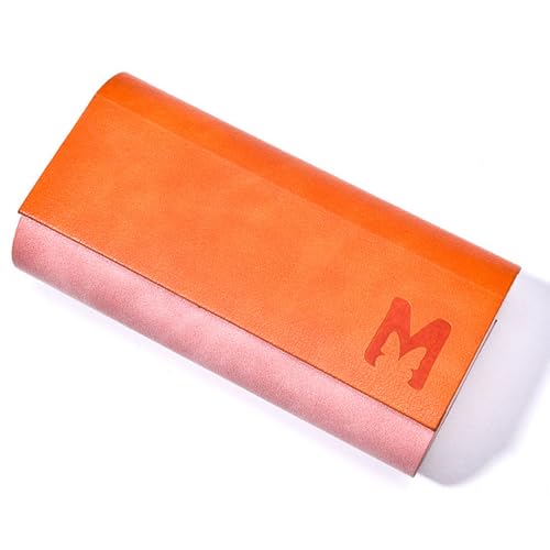 Eyeglasses Cases for Glasses, Clip-on, Sunglasses, Reading Glasses - color: Orange and Pink