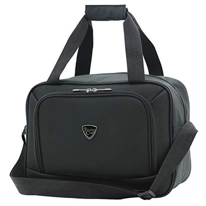 Travelers Club Chicago Hardside Expandable Spinner Luggage, Black, 3 Piece Set - color: Black, size: 3-Piece Set