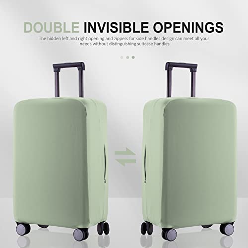 Travel Luggage Cover - Scratch-Resistant Fit 19-33 Inch, Cyan, 3XL - color: Cyan, size: 32-33 inch