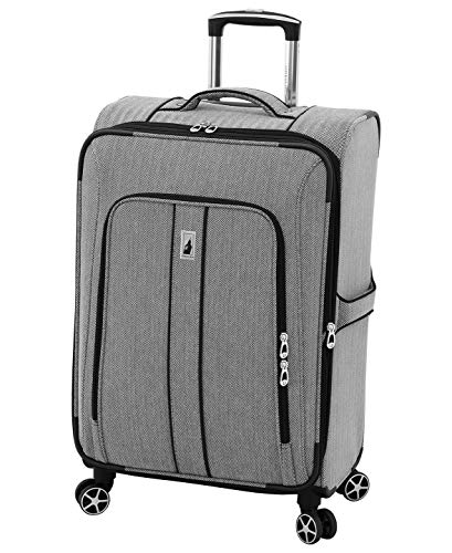 London Fog Newcastle 4 Piece Set - color: Black White Herringbone, size: 4 Piece Set