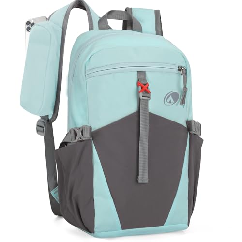 Kids Hiking Backpack, Small Waterproof Hiking Daypack Kids, Green - color: Light Green
