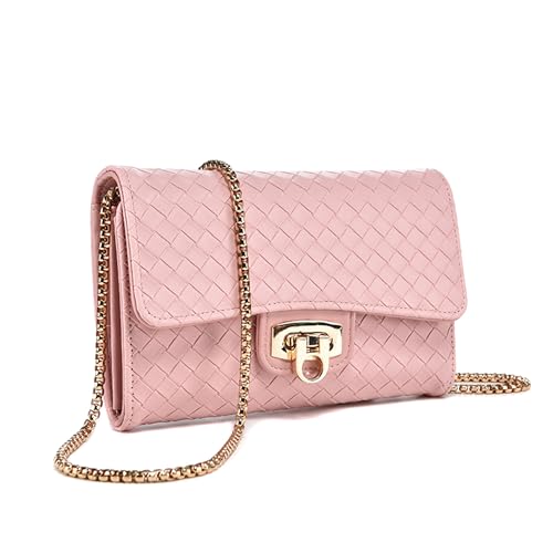 Small Crossbody Bag Sling Bag, Phone Holder for Women - color: K Pink