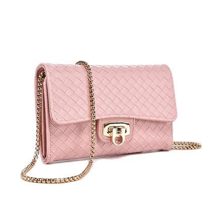Small Crossbody Bag Sling Bag, Phone Holder for Women - color: K Pink