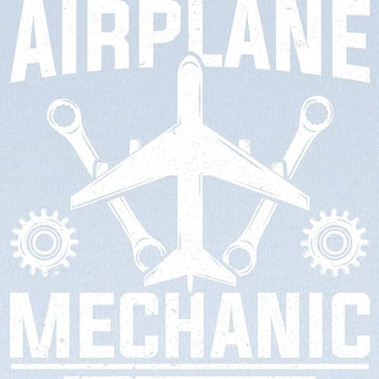 CafePress Airplane Mechanic Aviation Aircraft M Baby Blanket, Super Soft Newborn Swaddle - color: Sky Blue