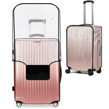 30 Inch Luggage Cover for Suitcase Waterproof Dust-Proof Travel Sleeve - color: black, size: 30 inch