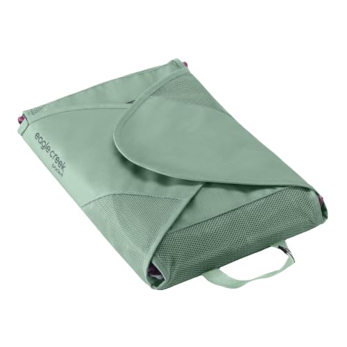 Eagle Creek Pack-It Reveal Garment Folder - Compression Wings - Maximize Luggage Space - Convenient Top Handle - Quick Drying Material - Medium - Willow Green - color: Green