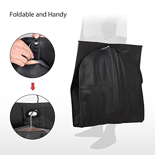 Univivi Garment Bag Suit Bag for Storage and Travel, 40 Inch, Set of 16 - size: 24"X40"-16pcs - NWF