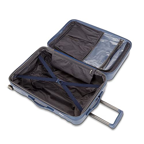 American Tourister 28-inch Spinner, Slate Blue, 28-inch Spinner - color: Slate Blue, size: 28-Inch Spinner