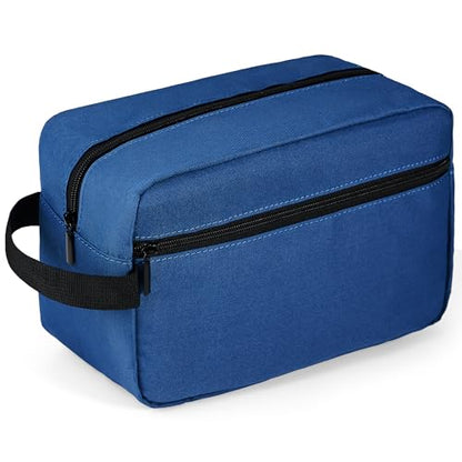 Elviros Hanging Toiletry Bag, Lightweight Travel Dopp Kit, Large, Navy Blue - color: Navy Blue, size: Large