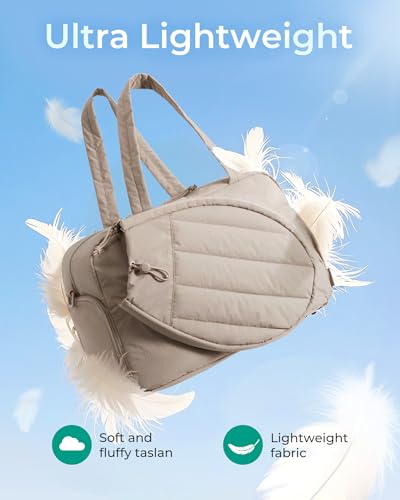 BAGSMART Tennis Gym Bag for Women, 2-in-1 Pickleball Backpack Sports Duffle - color: Slate Green