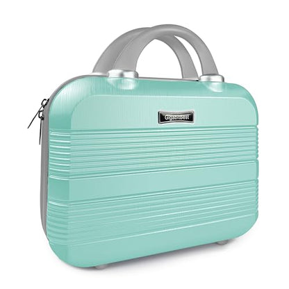 14 Inch Multi-Purpose Waterproof Hard Shell Makeup Case (Green) - color: H007-Green-14 Inch