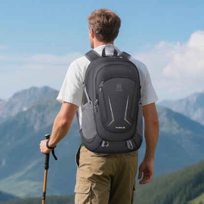 MIYCOO Ultralight Packable Backpack, 35L Waterproof Hiking Daypack - color: Grey