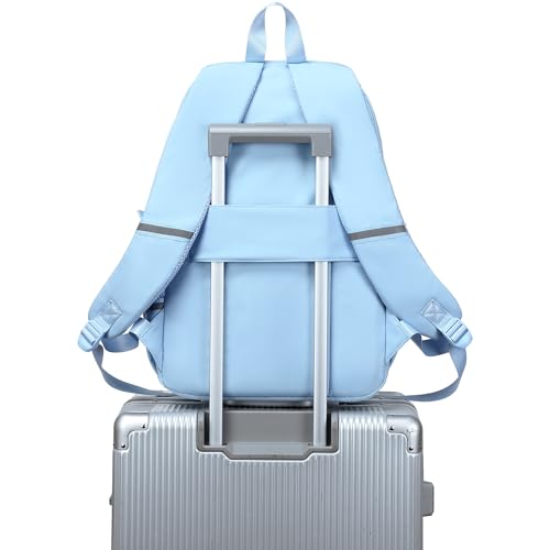 abshoo School Backpack for Girls Teen Elementary Middle High School Bookbag - color: Light Blue