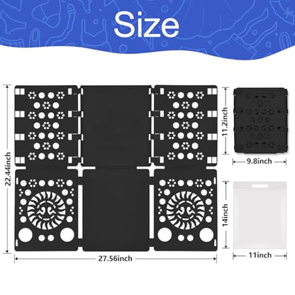 BoxLegend Shirt Folder Board V3 with Shirt Bags Zipper 11x14 inch 100 PCS