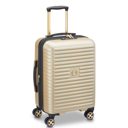 DELSEY PARIS Cruise 3.0, 20 Inch Carry-On Hardside Luggage, Gold - color: Gold, size: Carry on 20 Inch