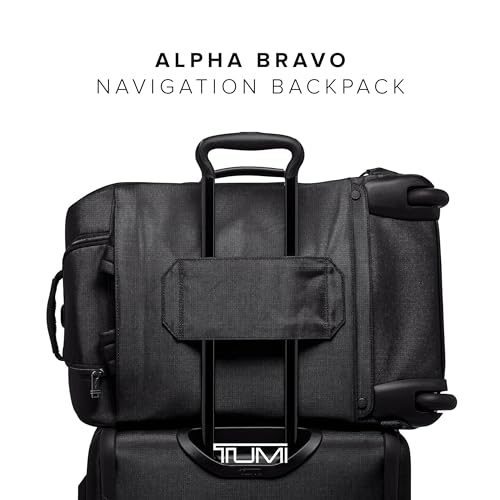 TUMI Alpha Bravo International 2 Wheeled Duffel Backpack, Black - color: Black