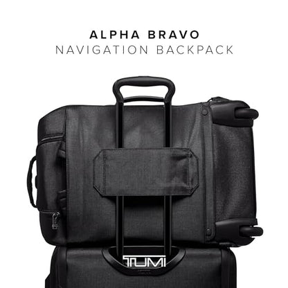 TUMI Alpha Bravo International 2 Wheeled Duffel Backpack, Black - color: Black