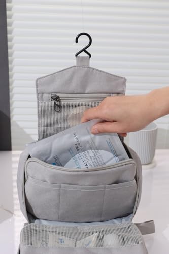 FabDay Small Travel Hanging Toiletry Bag Makeup Toiletries Bag Waterproof Men Black - color: Black