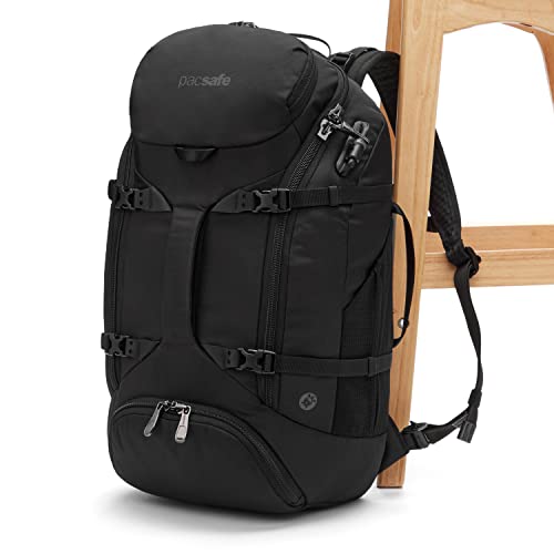 Pacsafe Venturesafe EXP35 Anti Theft Travel Backpack, Black - color: Black