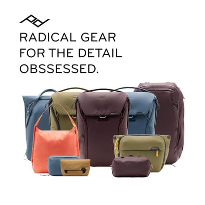 Peak Design Travel Duffel 50L, Eclipse – Weatherproof, Extra-Wide Zip Access, 4 External Pockets, Fits Packing & Camera Cubes, Perfect for Weekend Trips & Versatile Travel Use - color: Eclipse, size: 50L