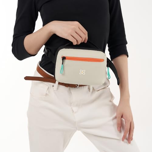 Sherpani Hyk, Small Sling Bag, Lightweight Travel Fanny Pack - color: Bluff