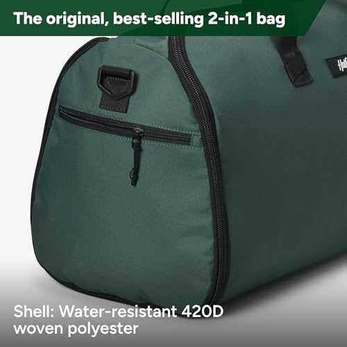 Halfday Convertible 2-in-1 Garment Duffel Weekender 45L, Carry On, Hunter - color: Hunter, style: Original, 45l