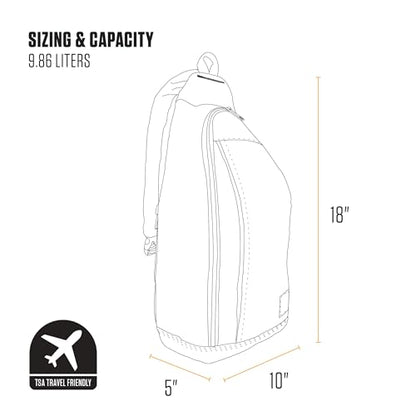 Carhartt Classic 10L Multi-Carry Sling Bag Greentstone - color: Crossbody Backpack (Greenstone)