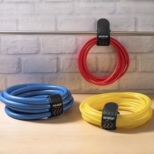 Trilancer Elastic Cinch Straps with Anti-Slip Strips, 14'' x 2'' (6 Pack) - size: 14"(6 pcs)