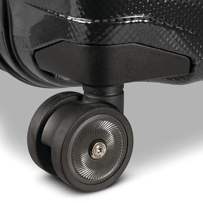 Samsonite Proxis X-Large Hardside Luggage with Dual Spinner Wheels - Innovative Roxkin™ Lightweight Shell With Ultimate Durability- Includes TSA Lock, Ergonomic Telescoping Handle - Black - color: Black, size: X Large Spinner