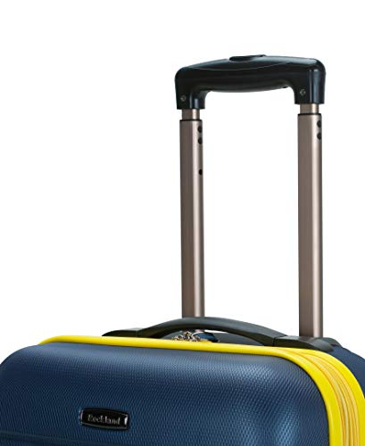 Rockland Melbourne Hardside Expandable Spinner Wheel Luggage, Carry-On 20", Navy - color: Navy, size: Carry-On 20"