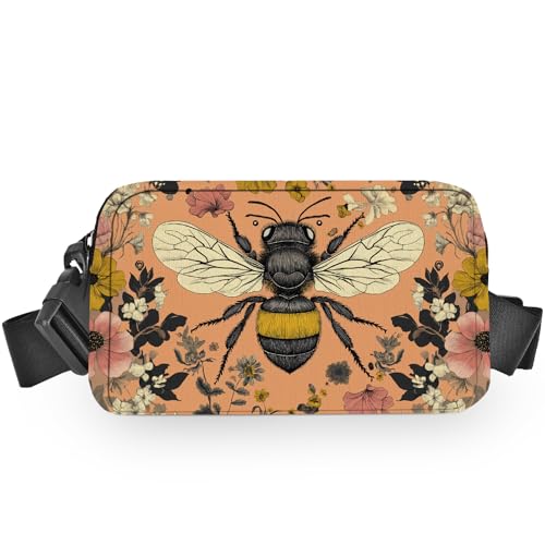 Bee Fanny Pack for Women Belt Bag