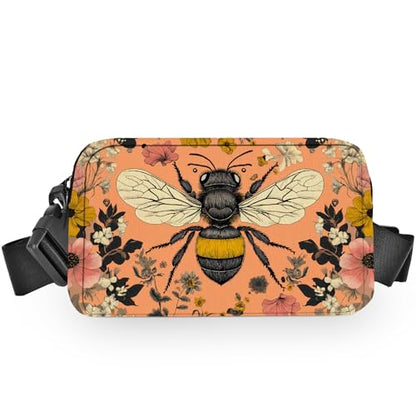 Bee Fanny Pack for Women Belt Bag