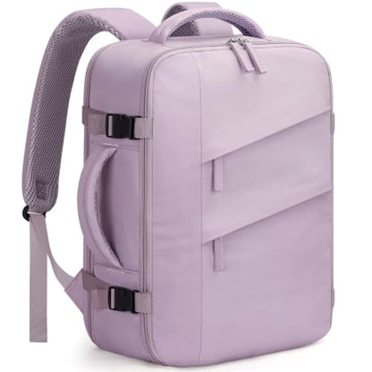 Capolo Travel Laptop Backpack Women Carry On Backpack Weekender Travel Bag - color: Purple, size: Large