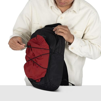 Osprey Quasar Shoulder Sling Bag, Black OS | commuter backpack, everyday bag, campus pack, laptop carry, laptop sleeve, work school travel, crossbody carry, Black color - color: Black