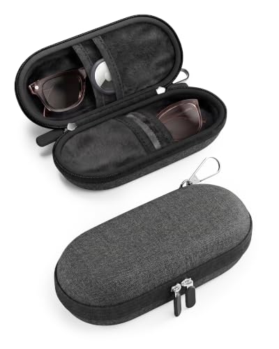 ProCase Hard Double Sunglasses Glasses Case for Men Women -Darkgrey - color: Darkgrey