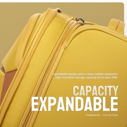 Verage Cambridge Lightweight Luggage, Misted Yellow, Carry-On 20-Inch - color: Misted Yellow, size: 20-Inch