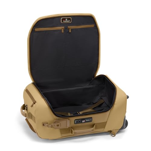 TUMI - Alpha Bravo Wheeled Duffel Carry-On - Ballistic Nylon - 21.8" X 14.0" X 9.0" - Khaki - color: KHAKI