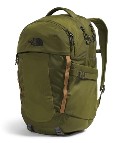 The North Face 여성용 Recon Everyday 노트북 백팩, 포레스트 올리브/유틸리티 브라운, 정찰 - color: 포레스트 올리브/유틸리티 브라운