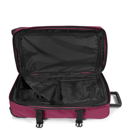 EASTPAK 78L Tranverz M – Medium Softside Checked Luggage, Wine Burgundy - color: Wine Burgundy, size: 78 Liter Checked Bag