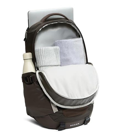The North Face Recon Everyday Laptop Backpack, Dk Chestnut/Stone Slab, OSFA - color: Dark Chestnut/Stone Slab, size: One Size