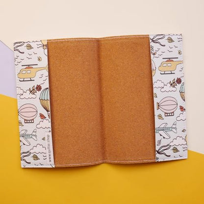Passport Cover for Kids, Women and Men, Cute Travel Passport Holder (Dirigible Pattern) - color: 14. Dirigible Pattern