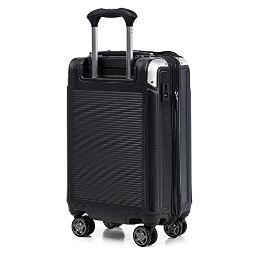 Travelpro Platinum Elite Hardside Carry-On Luggage, Black, 21-Inch - color: Shadow Black, size: Carry-on with Laptop Pocket 21-Inch