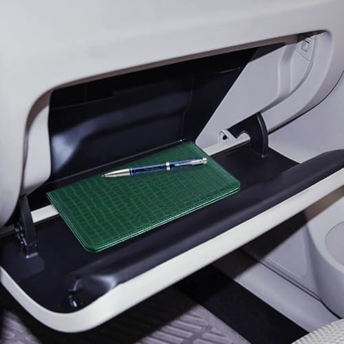 CoBak Car Registration and Insurance Holder - color: L-Crocodile Pine Green