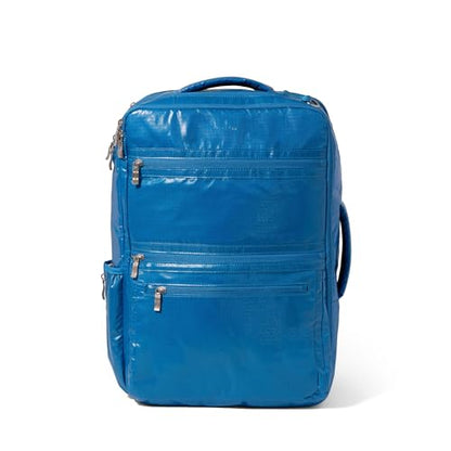Baggallini Modern Convertible Travel Backpack - color: Cerulean Gloss Ripstop