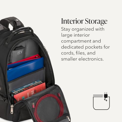 SwissGear Sion Softside Expandable Spinner Luggage Durable Lightweight Travel Suitcase, Black, 2-Piece Set (Carry-On/Backpack) - color: Black, size: 2-Piece Set (Carry-On/Backpack)