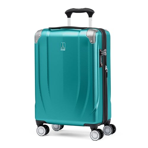 Travelpro Pathways 3 Hardside Carry-On Luggage Suitcase, Teal, 21-Inch - color: Kayak Teal, size: Carry On 21 Inch