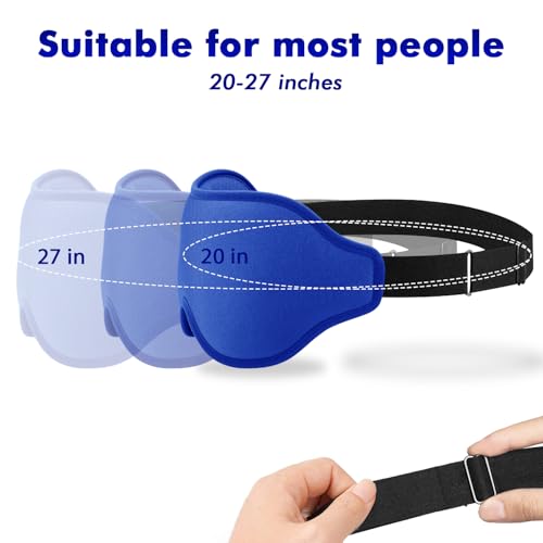 Sleep Mask for Men and Women, Lash Extensions 3D Eye Mask, Blue - color: Blue