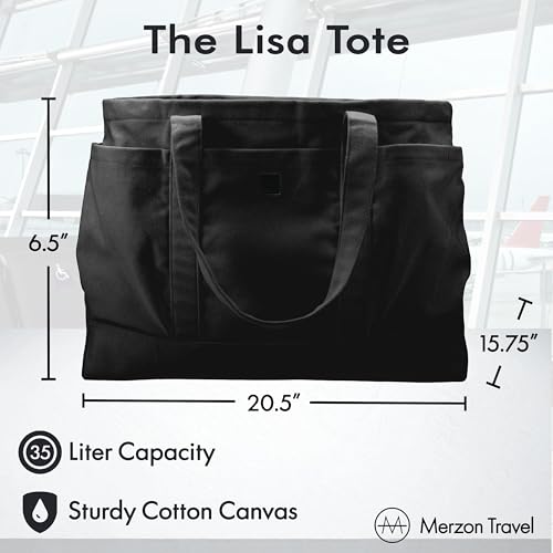 Lisa Tote | 35L | TOTE-136 Black - color: The Lisa Tote (Black), size: Medium